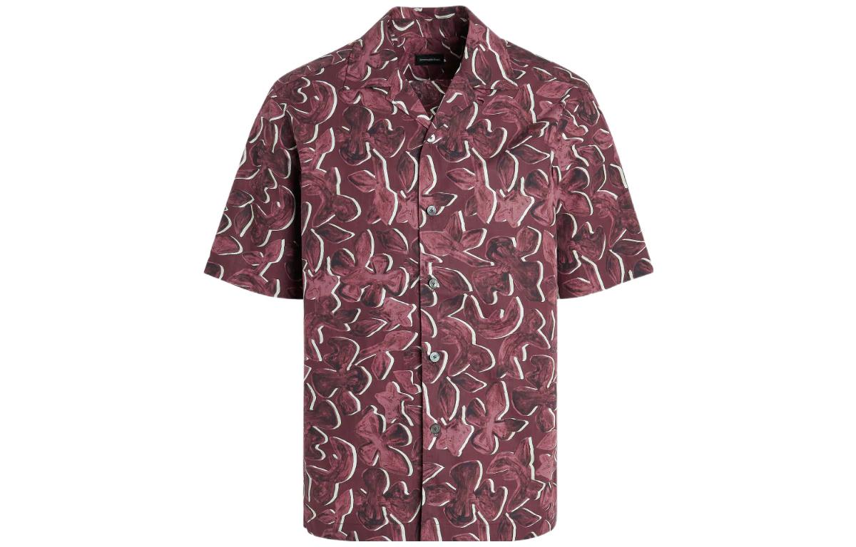 

Ermenegildo Zegna Рубашка мужская красные