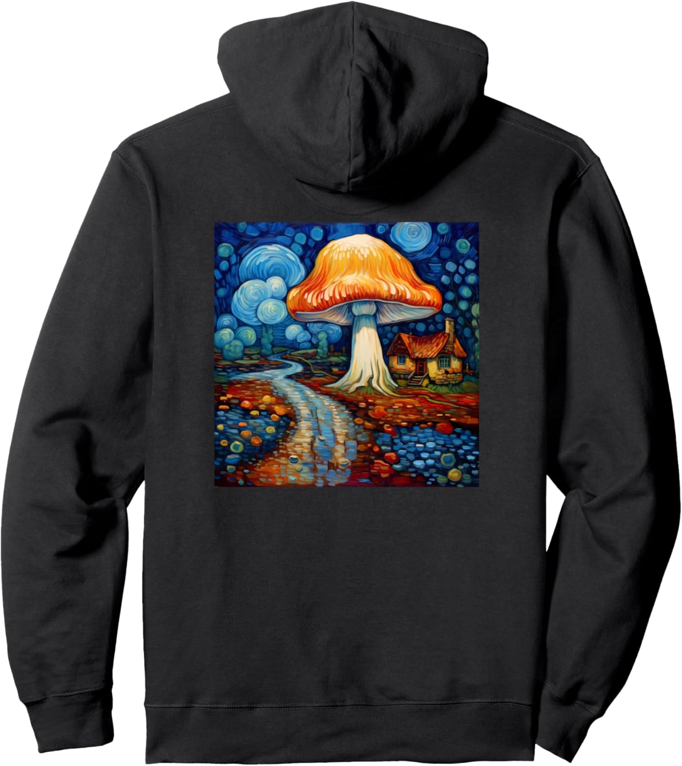

Стильная толстовка Cool Mushroom Cottage Core Design Bacteriology Shroompick Hoodie Retro Vintage Mushroom Hunter Morel Fungi Fashion, черный