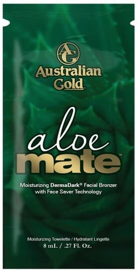 

Салфетка для автозагара для лица, 8 мл Australian Gold, Aloe Mate