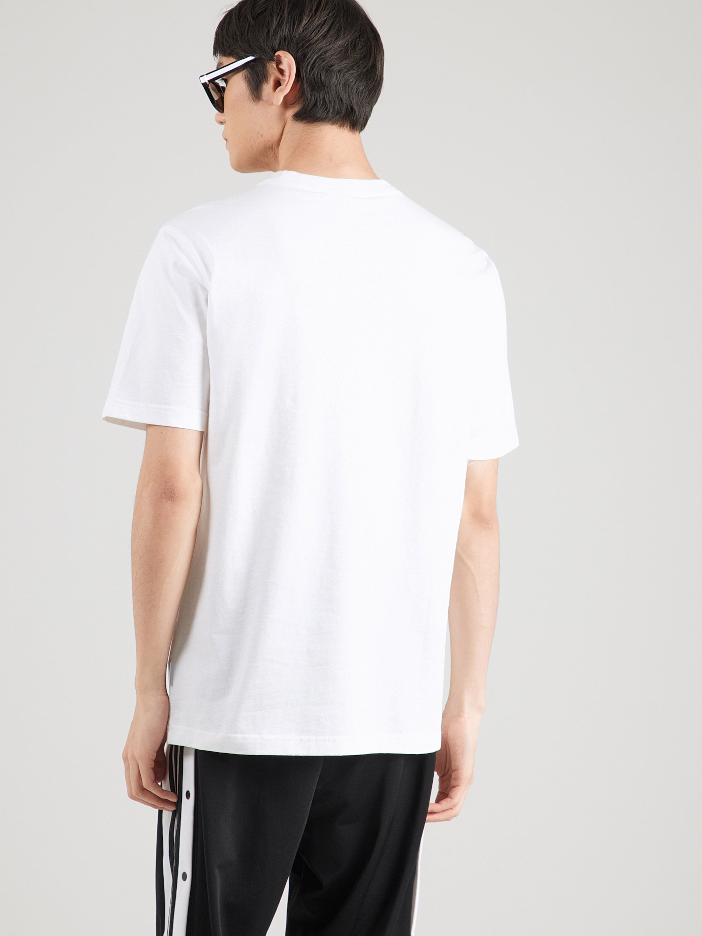 Adidas Originals Футболка в белом цвете — фото 3