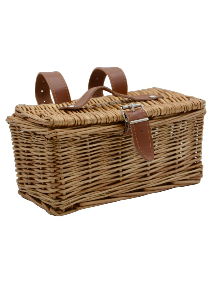 

UNUS Небольшая передняя велосипедная корзина коричневого цвета