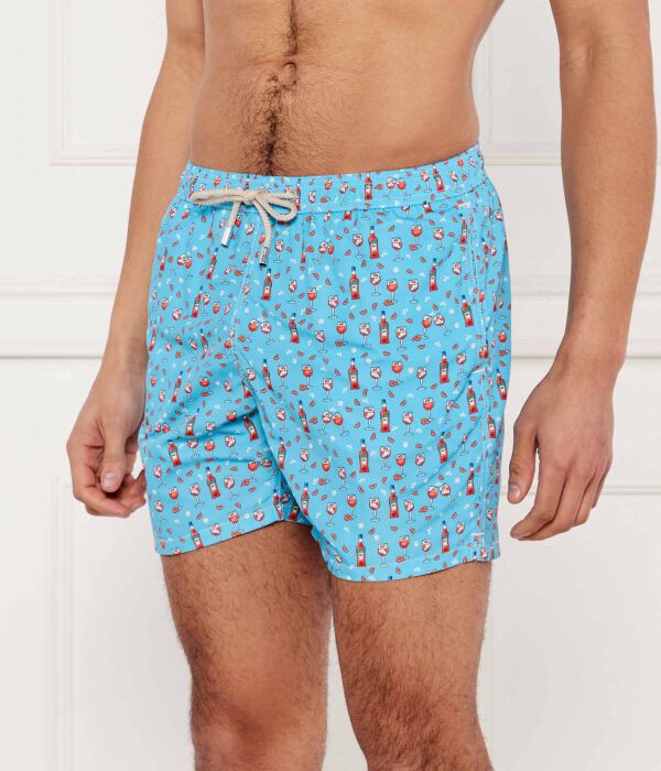 

Плавательные шорты освещение микро фантазия Regular fit St.Barth, синий