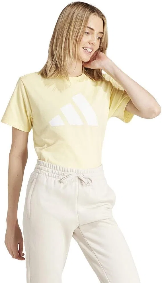 Футболка с коротким рукавом adidas PWR 3 Graphic Tee, Almost Yellow — фото 4