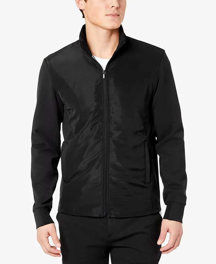 

Мужская активная куртка с воротником-стойкой Kenneth Cole, черный