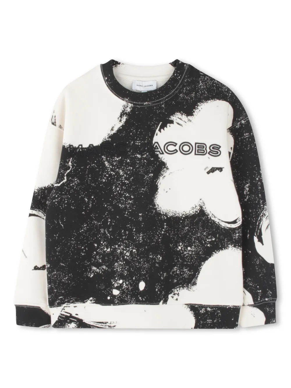 

Толстовка с вышитым логотипом Marc Jacobs Kids, черный