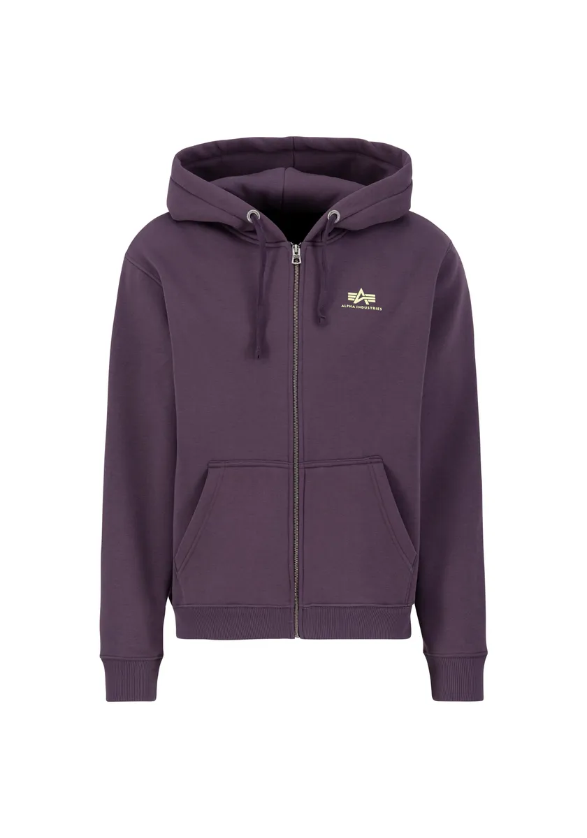 

Толстовка Alpha Industries " Alpha Industries Мужчины - Толстовки Basic Zip Hoody SL", цвет Plum
