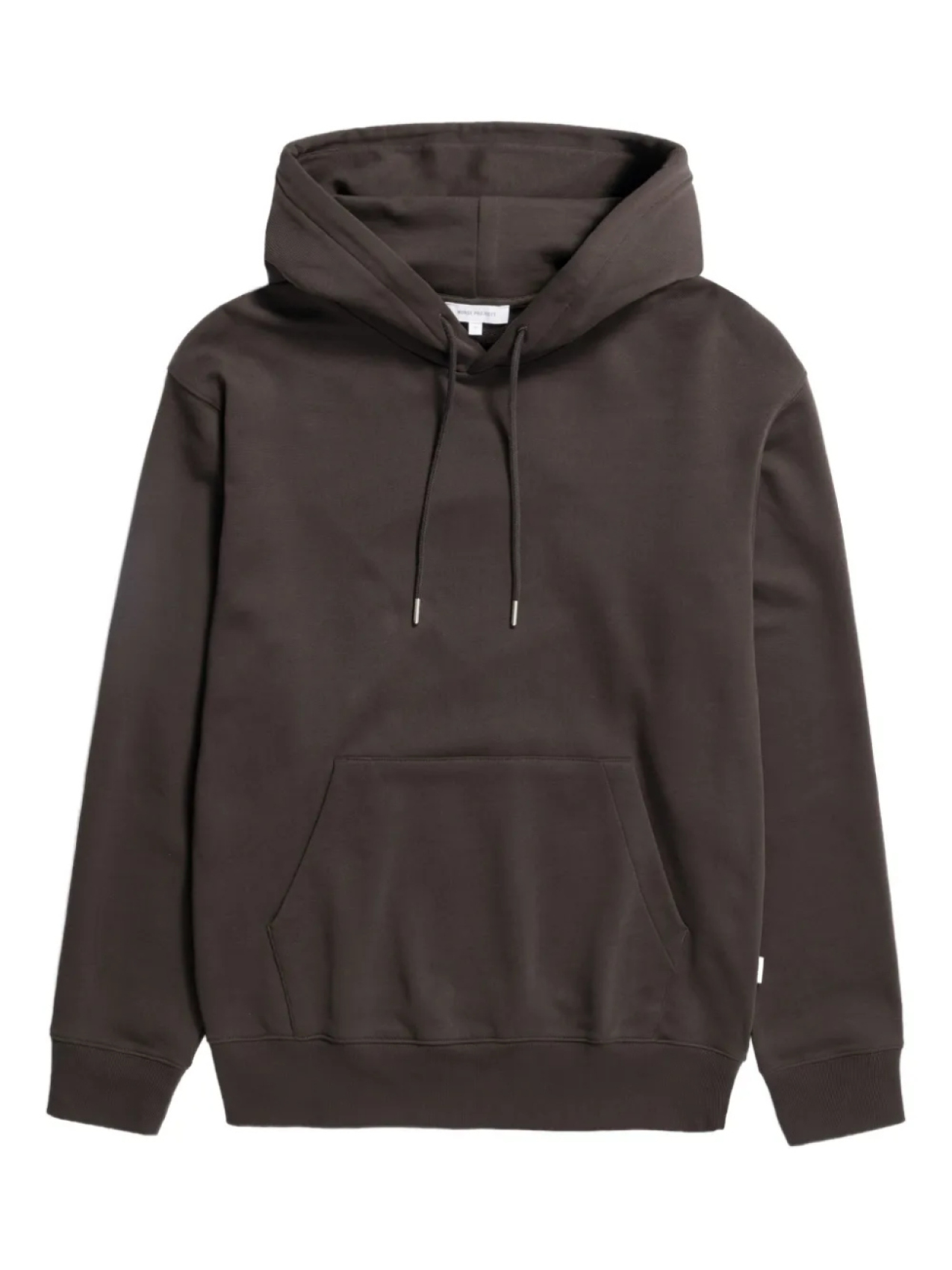 

Толстовка с капюшоном Norse Projects с карманом-кенгуру, коричневый