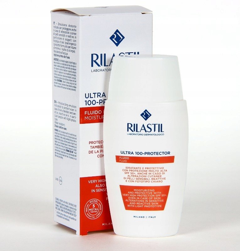 

Rilastil Sunscreen Fluid SPF 50+ - Защита лица и тела, 50 мл Inna marka