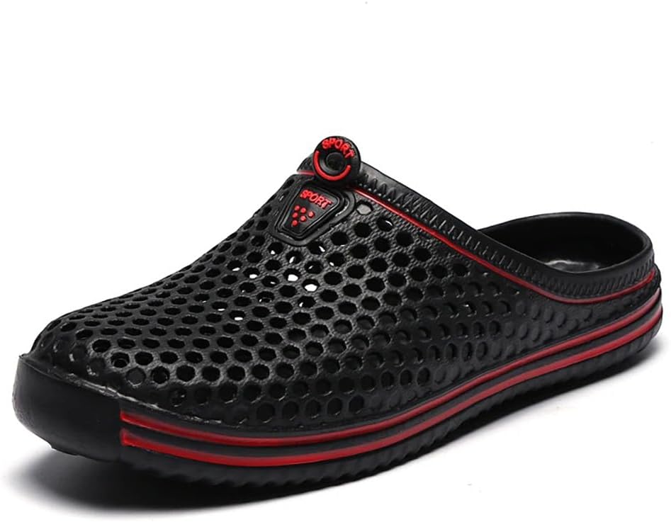 

Мужские пляжные тапочки OBABO, унисекс, с вырезами, повседневные женские пляжные сандалии, шлепанцы, нескользящие, размеры 36-45, мужские тапочки, черный