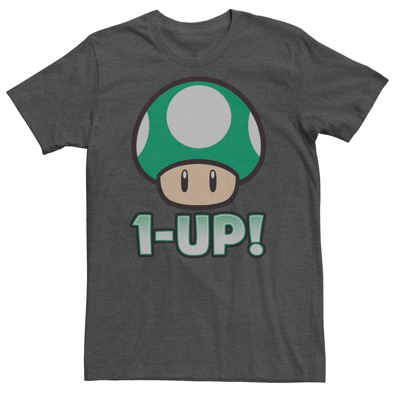 

Мужская футболка с грибами Nintendo 1-Up Licensed Character