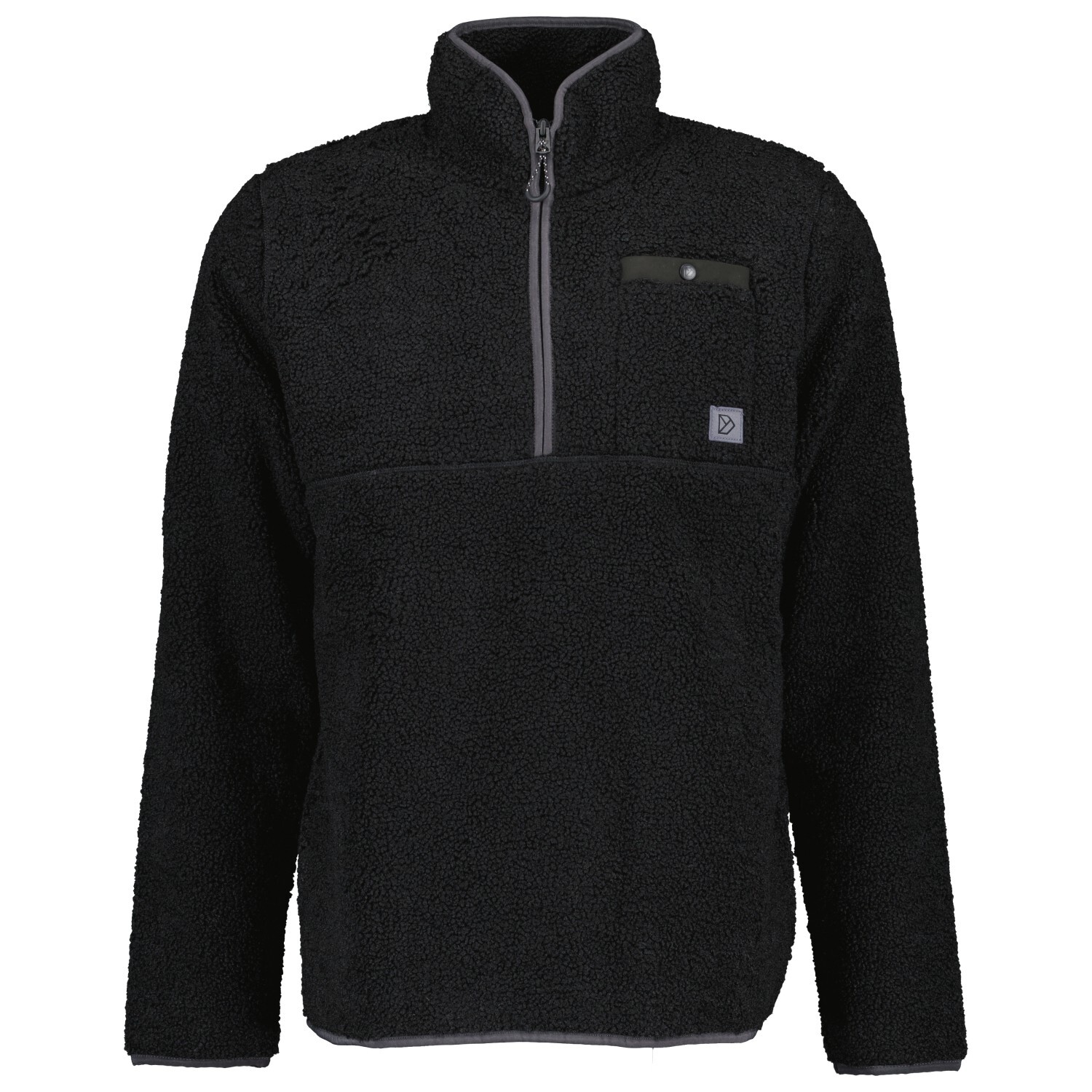 

Флисовый свитер Didriksons Phoenix Half Zip, черный