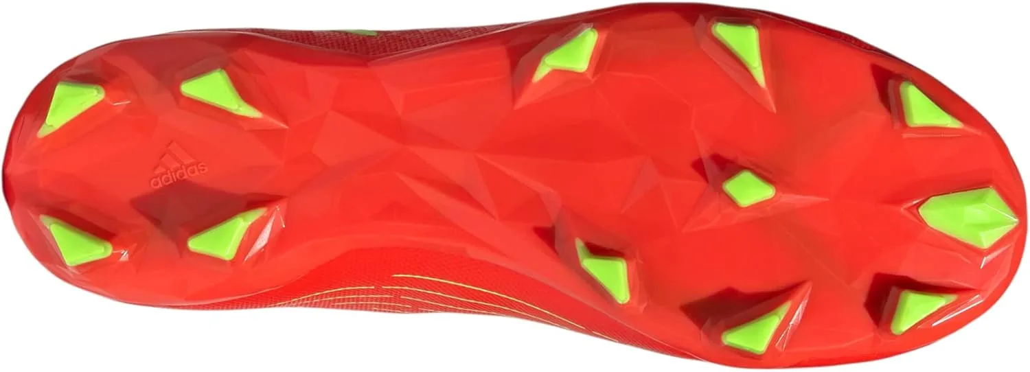 Мужские кроссовки Adidas Predator Edge.3 Ll Fg, черный/красный/зеленый — фото 4