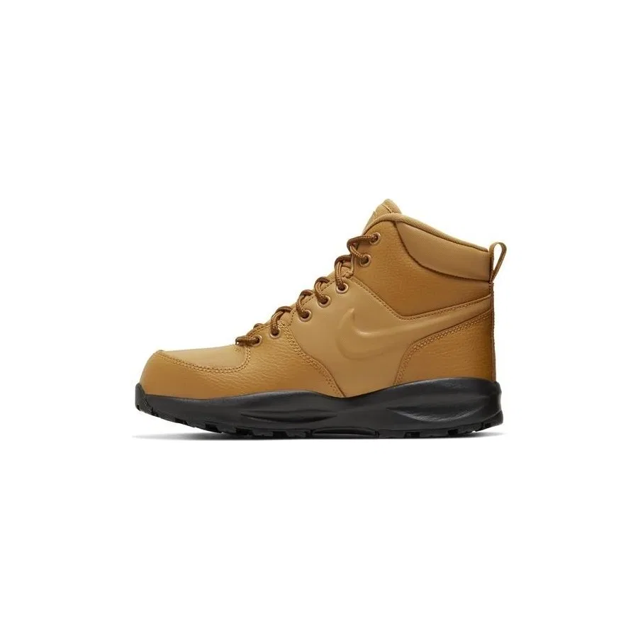 Детские спортивные ботинки Nike Manoa Ltr (Gs), Желтый — фото 2