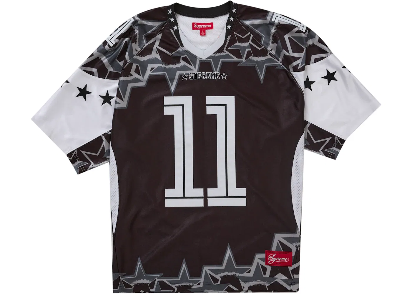 Мужская футбольная джерси с принтом Jersey Supreme, Black