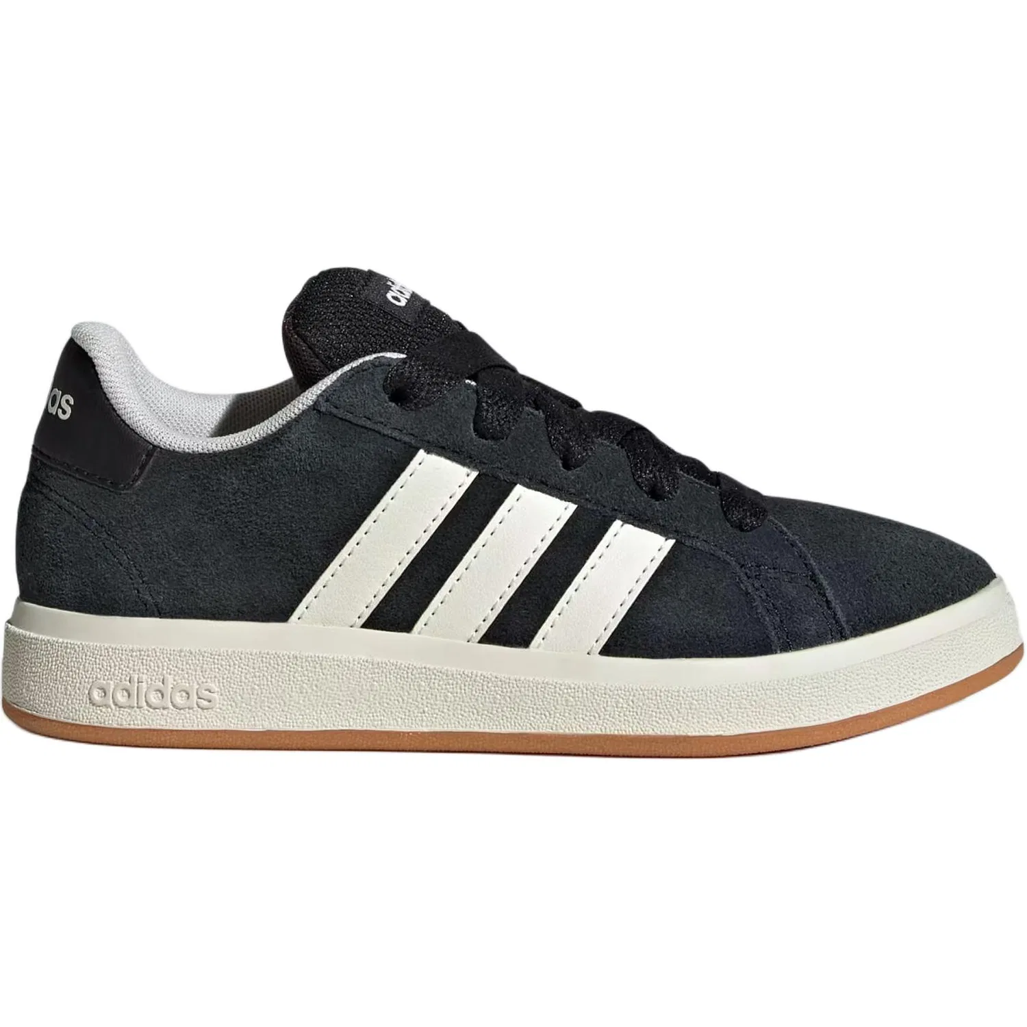 Детские кроссовки для скейтбординга с низким верхом GRAND COURT 00s Adidas, Black White — фото 3