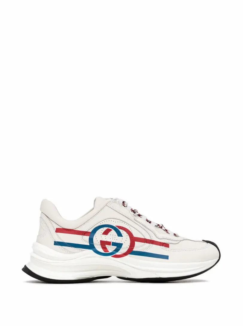 

Кожаные кроссовки Gucci Run Gucci