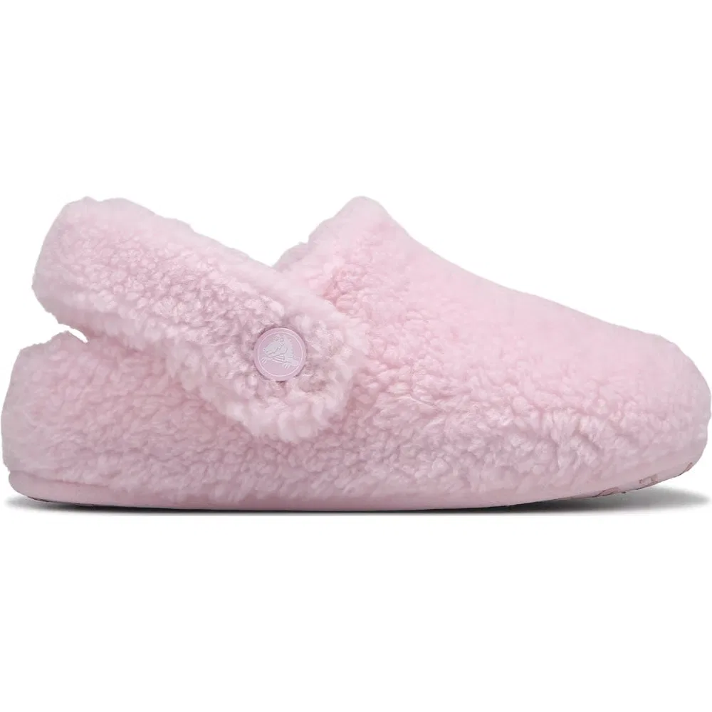 Классические детские уютные тапочки Crocs, Pink Milk — фото 2