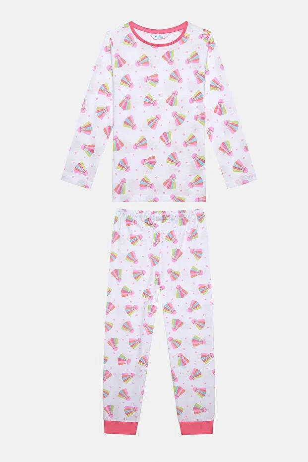 Детский комплект пижам для девочек хлопковый Penti, Multicolor — фото 3