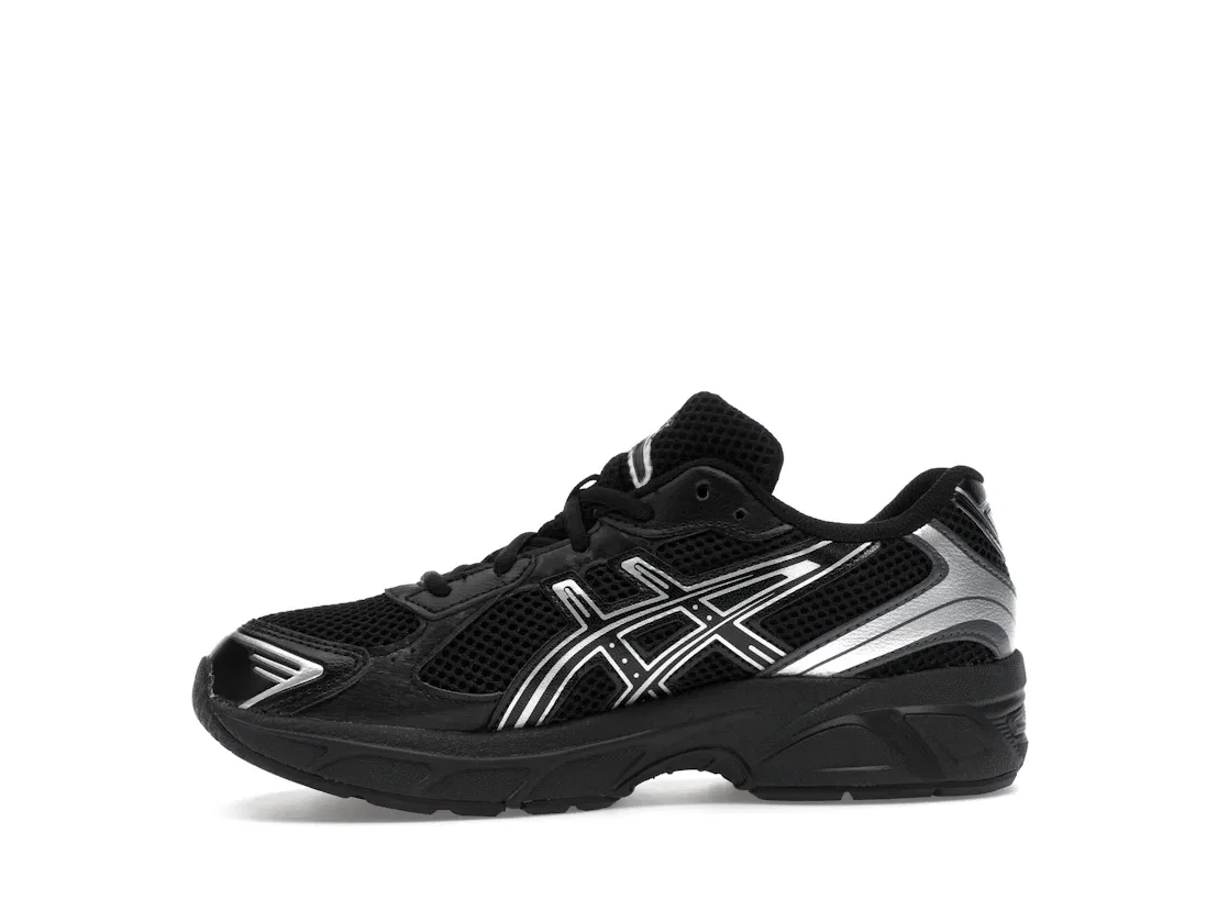 Детские кроссовки с сетчатым верхом ASICS Gel-1130, Black Pure Silver — фото 3