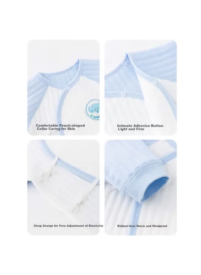 Боди-комбинезон с защитой живота Babyprints, розовый — фото 4