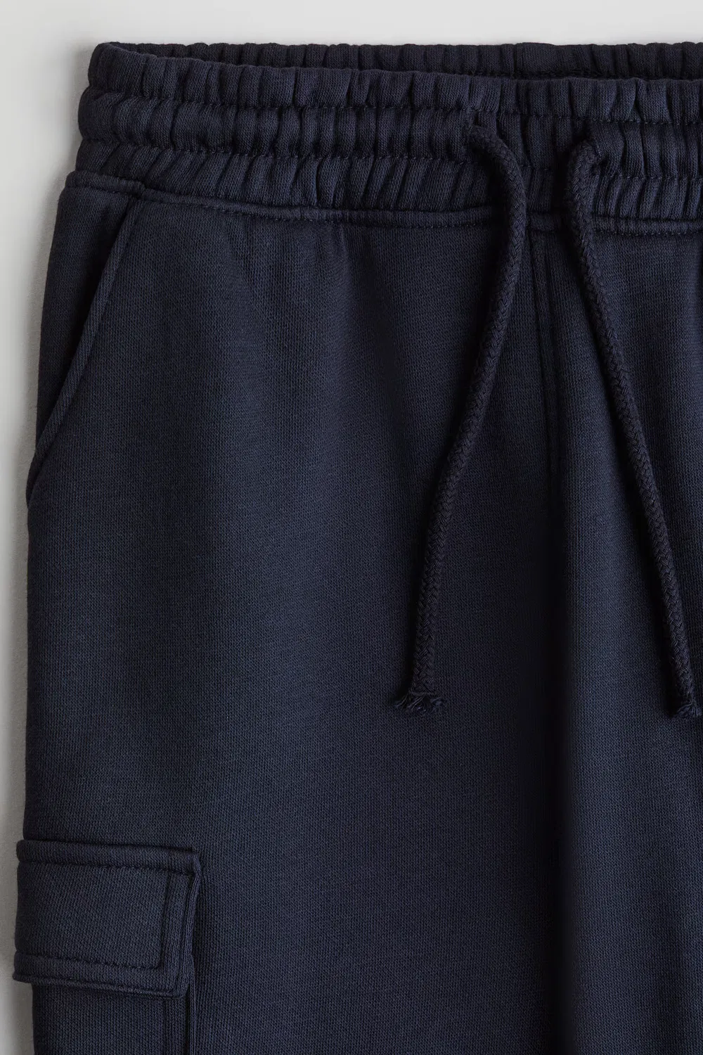 Спортивные брюки-карго с внутренней подкладкой из ворса H&M, Marineblau — фото 2