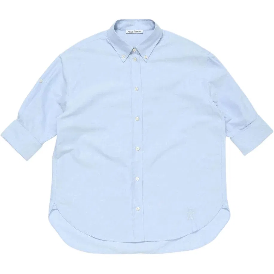 Женская рубашка с длинным рукавом Acne Studios, Blue
