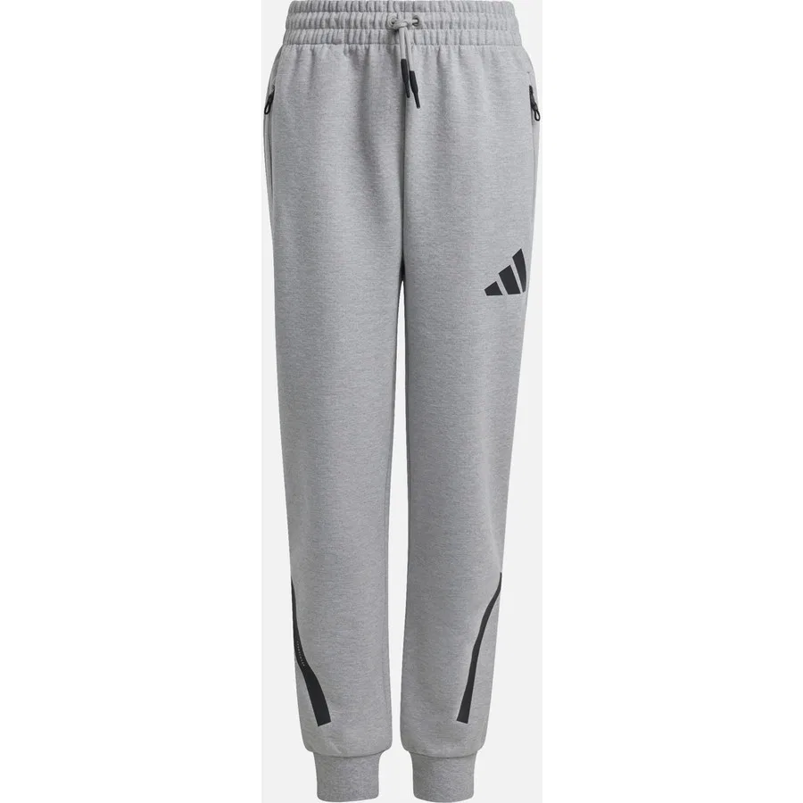 Детские спортивные штаны adidas Sportswear Z.N.E. Primeknit Fabric Tapered-Leg Versatile, Серо-черный