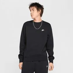 Мужской пуловер с круглым вырезом Club BB Nike, Schwarz