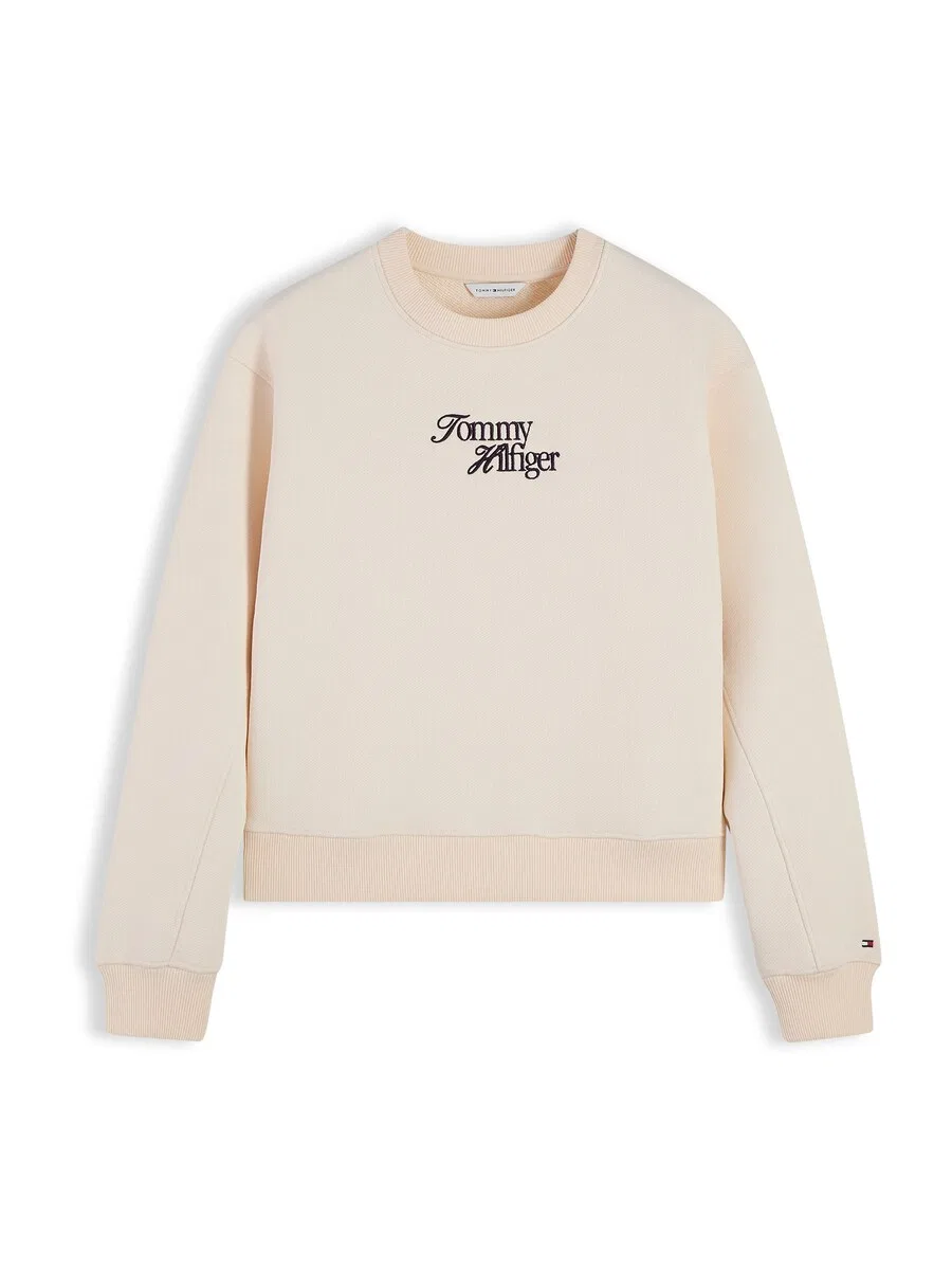 Толстовка TOMMY HILFIGER светло-бежевого цвета