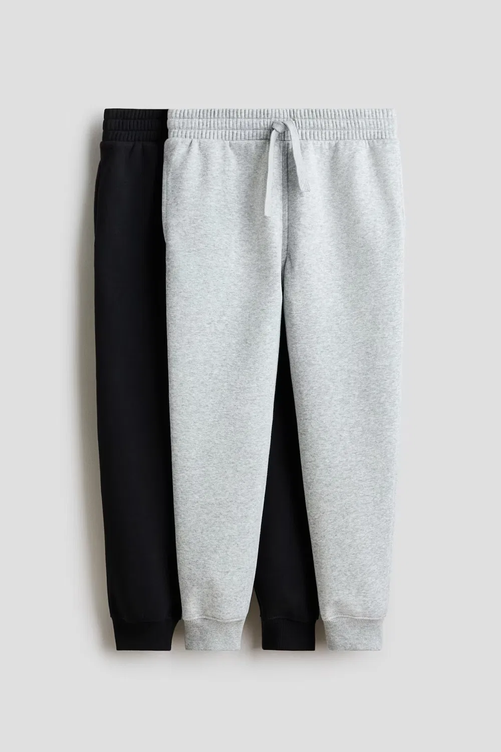 Комплект из 2 спортивных штанов H&M, Schwarz/Hellgrau