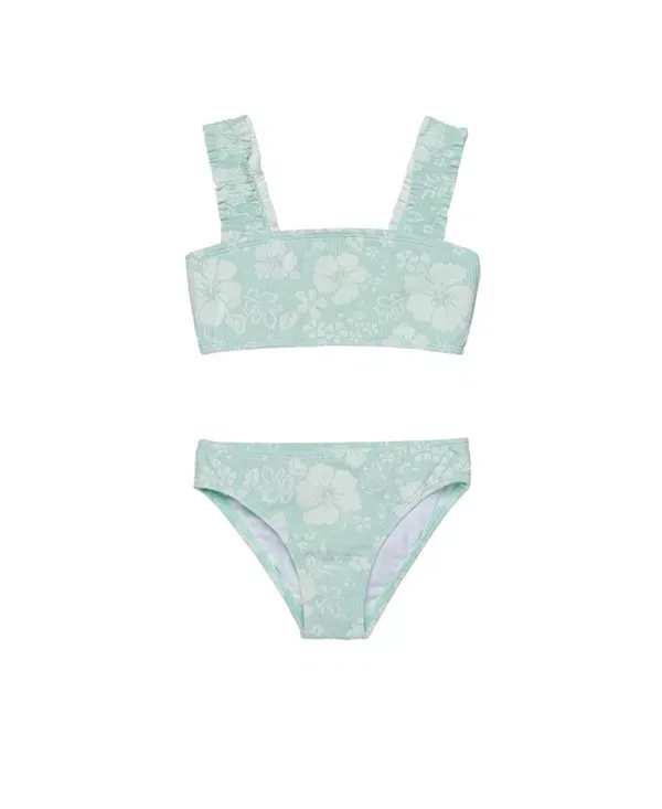 Детский купальник для девочек с текстурой California Dreams Textured Swim Set Gottex Kids, зеленый