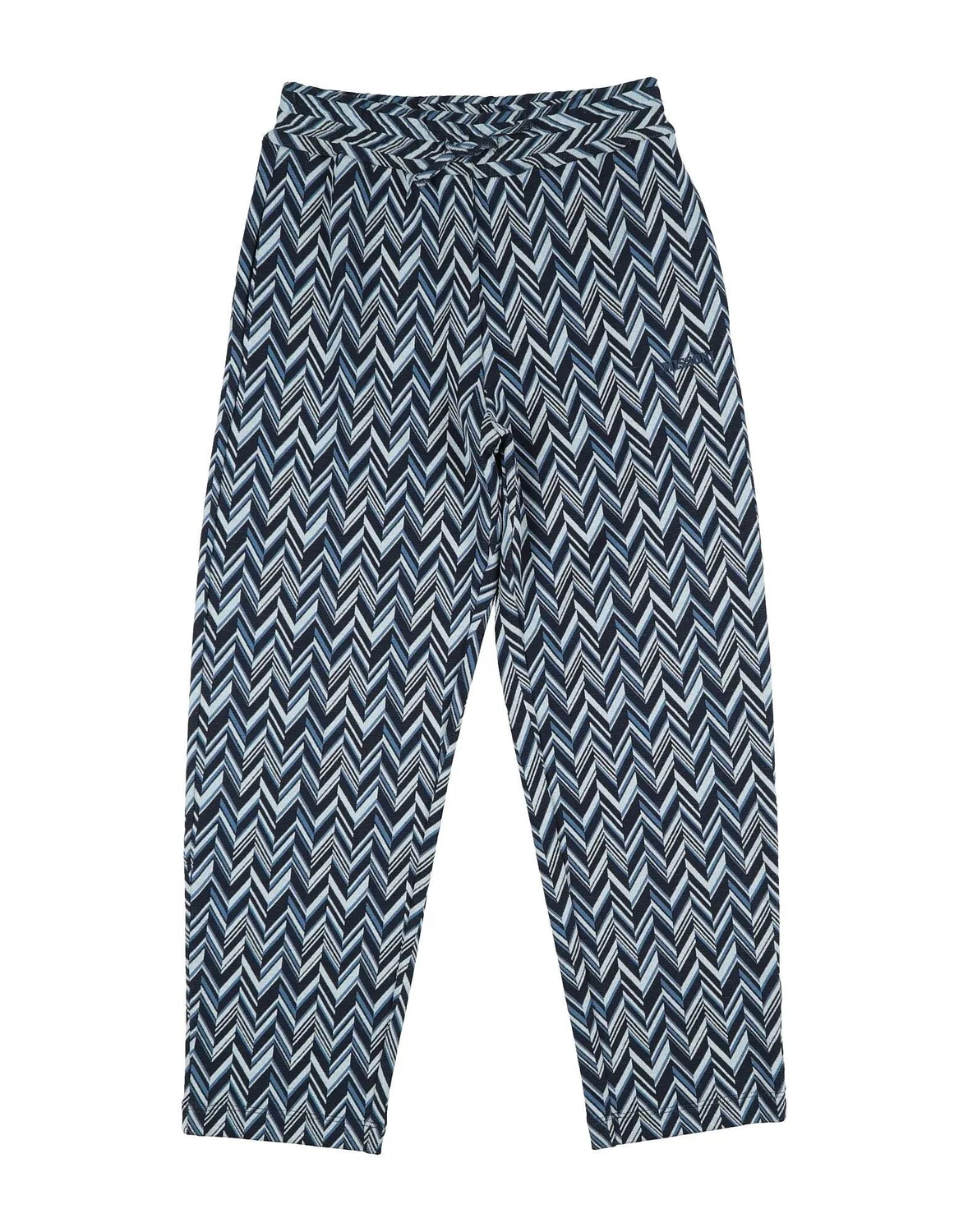 Детские штаны для девочек трикотажные Missoni, синий