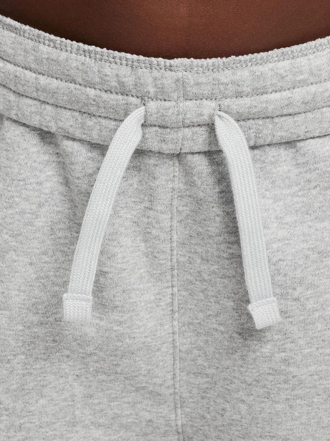 Джоггеры Nike Club Fleece Wide Leg, темно-серый меланж — фото 4