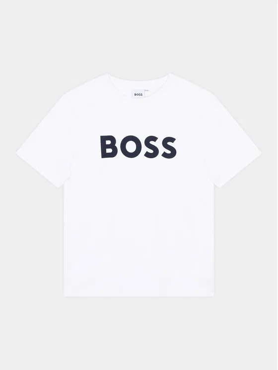 Футболка regular fit Boss, белый — фото 2