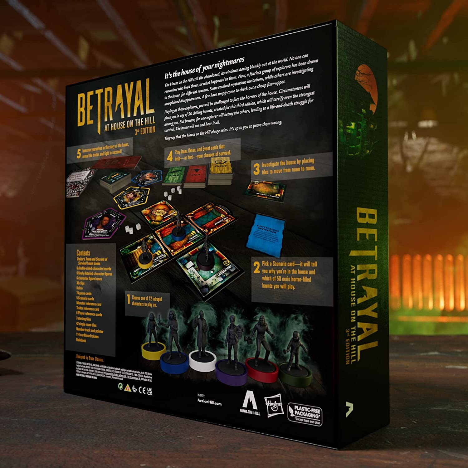 Настольная игра Hasbro Gaming Betrayal: At The House On The Hill 3rd Edition — фото 4