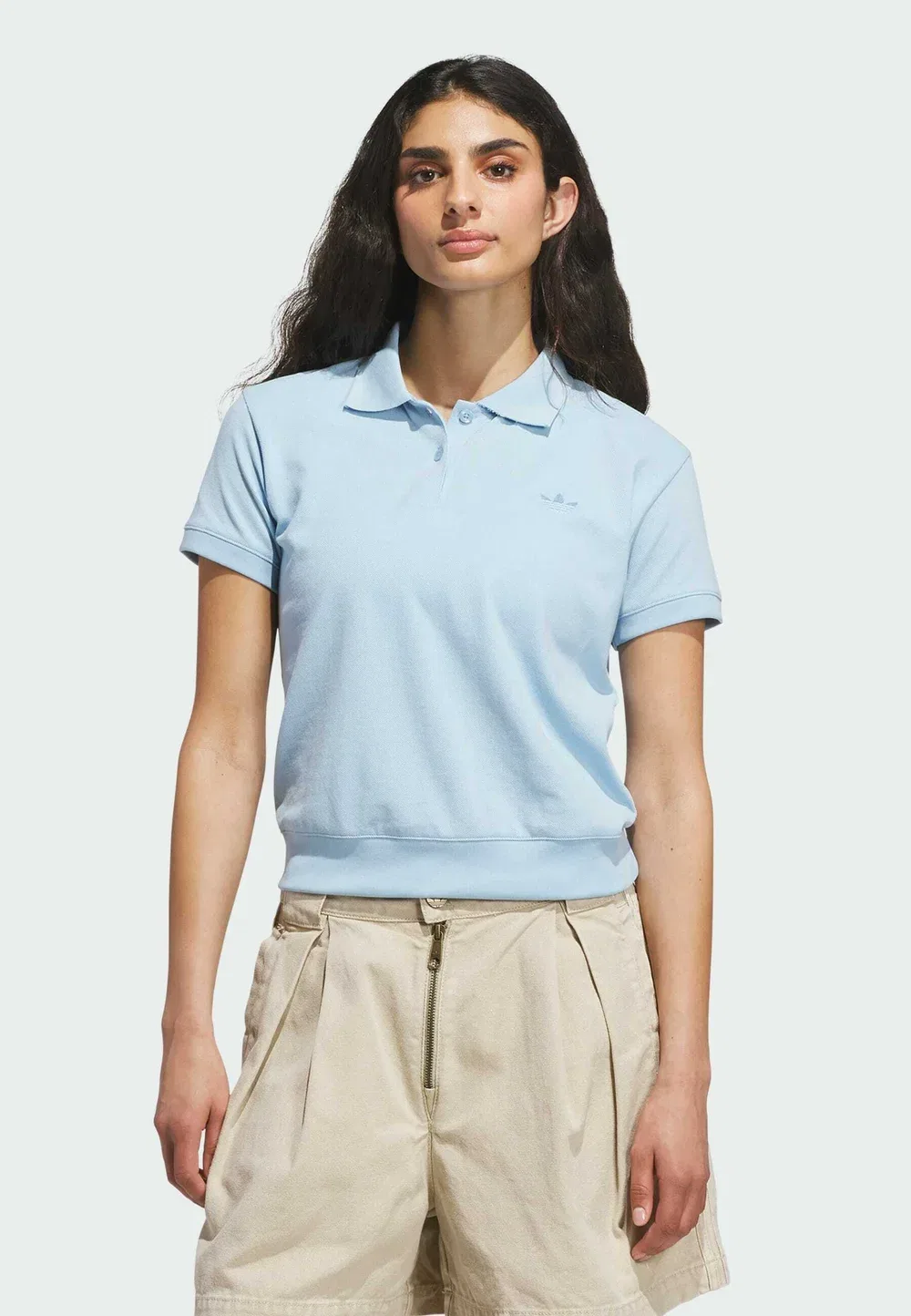 Футболка-Поло с коротким рукавом Texas A&M Aggie - футболка-поло Adidas Originals, Clear Sky