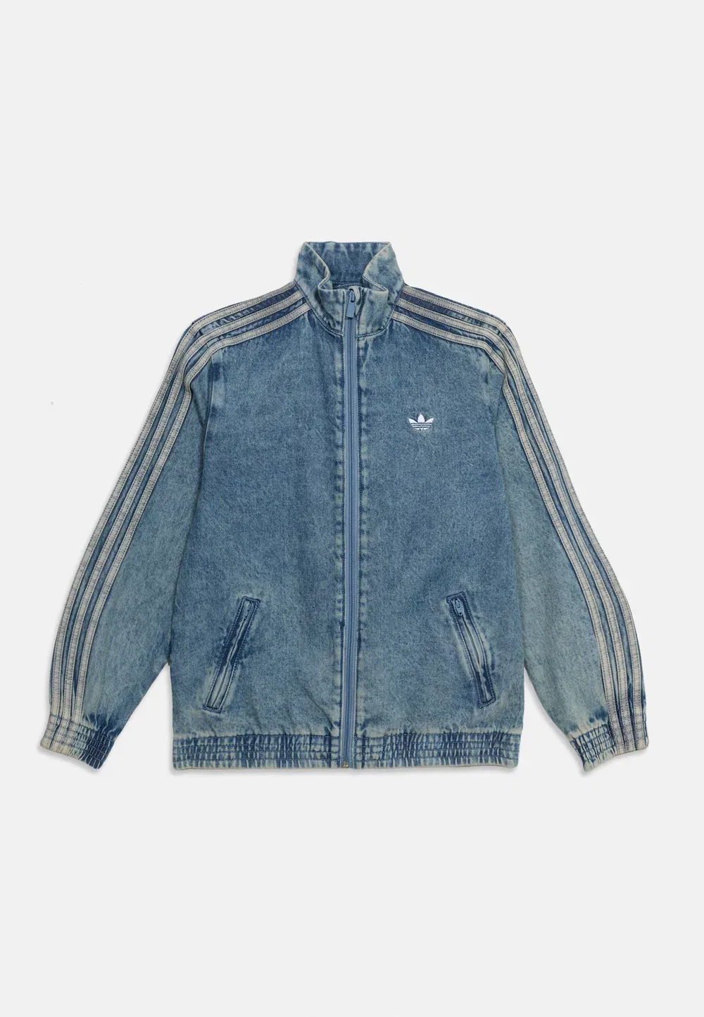 Джинсовая куртка Firebird унисекс Adidas Originals, Light Blue Denim