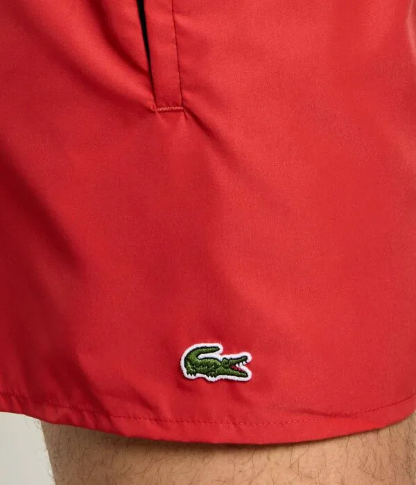 Мужские шорты для плавания Regular Fit Lacoste, красный — фото 3