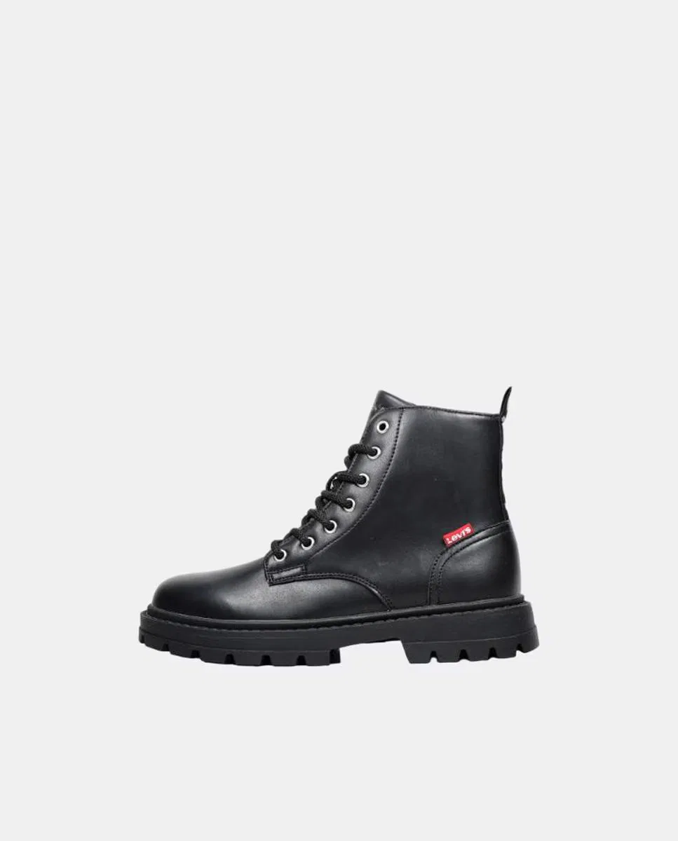 Детские ботинки, Combat Logo Lateral, Levi's kidswear, черный