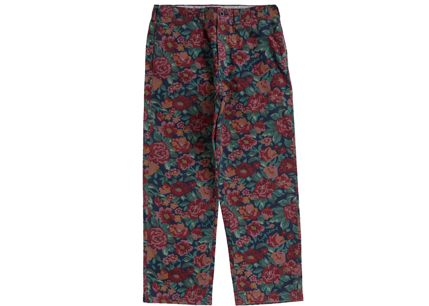 Мужские чинос с принтом Supreme Chino Pant (FW20), Digi Floral