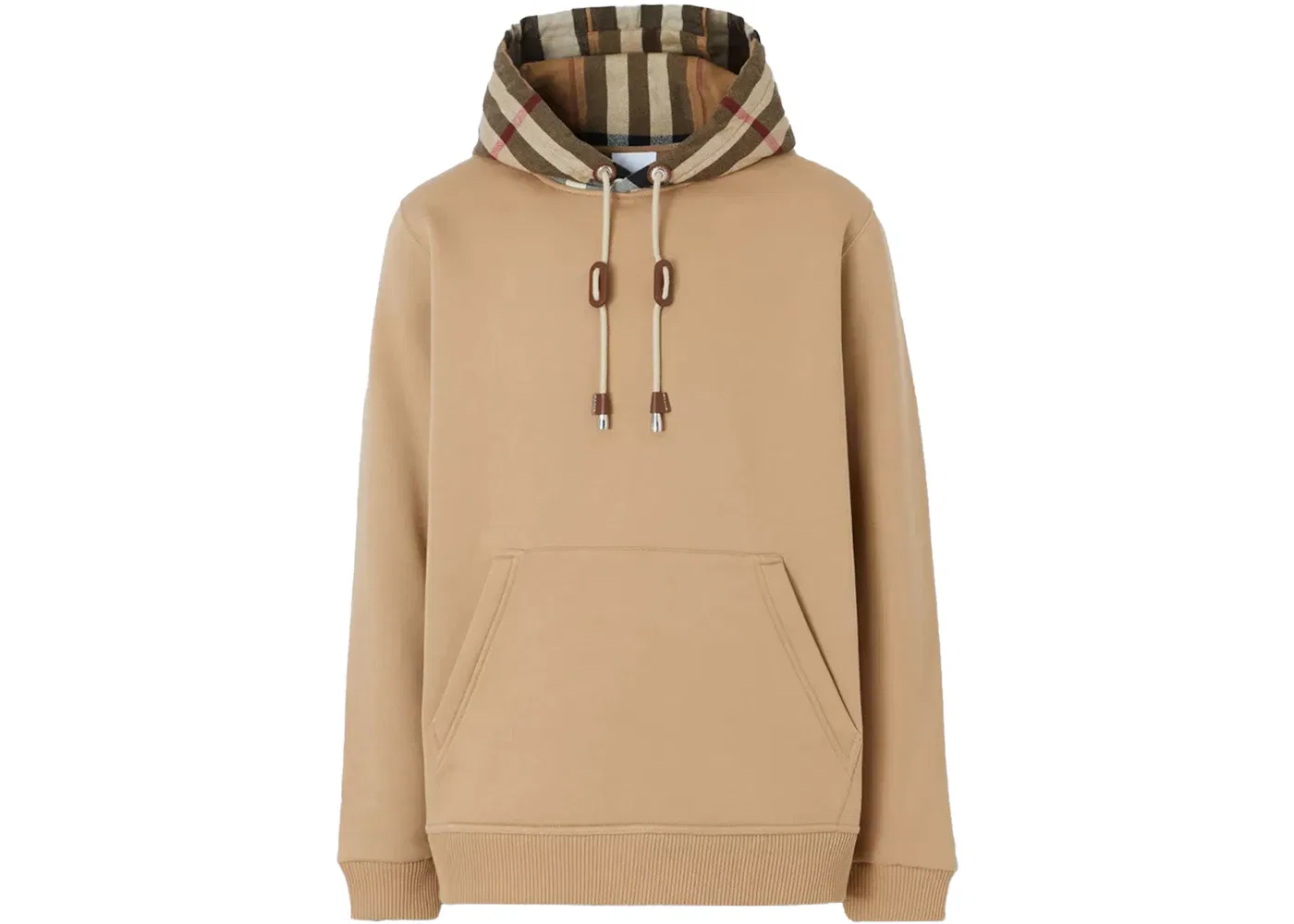 Мужская худи с капюшоном из хлопка Burberry, Camel