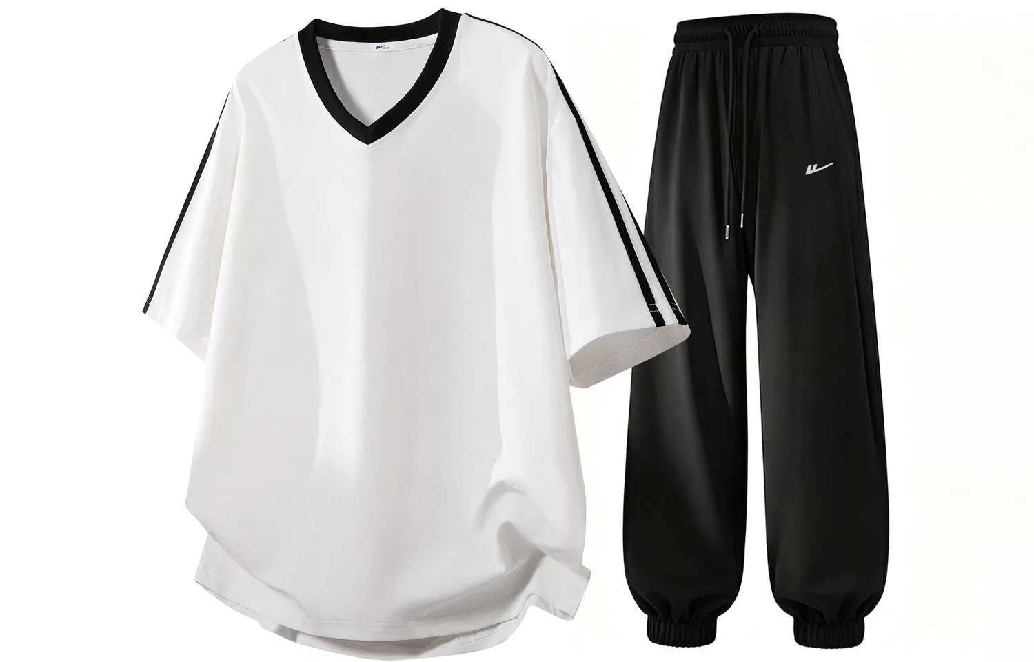 Детский комплект спортивной одежды в минималистичном стиле, Casual Sportswear Unisex, WARRIOR — фото 3