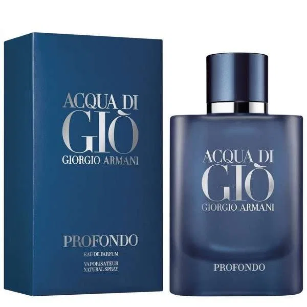 Мужская парфюмерная вода Acqua Di Gio Profondo Giorgio Armani, 125 мл