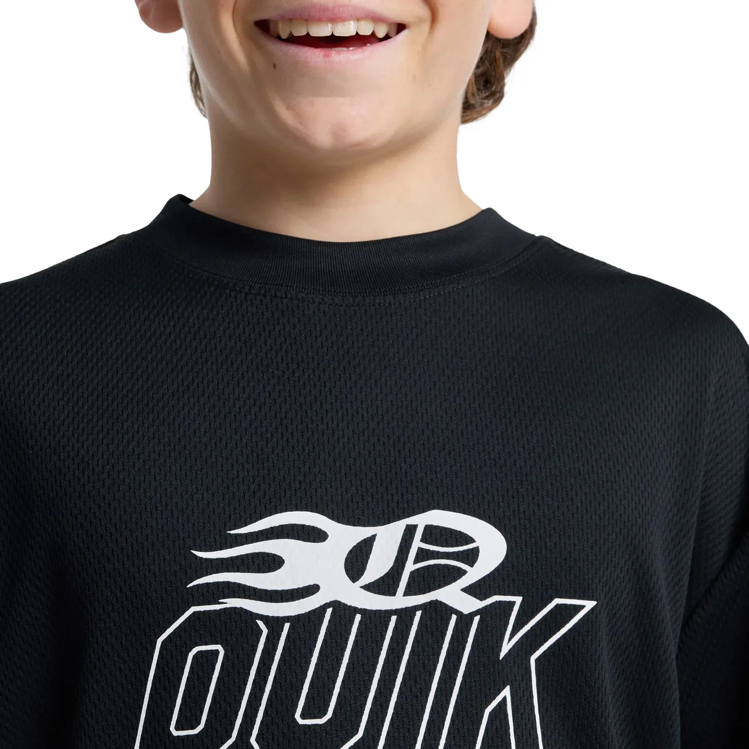 Детская футболка из переработанного полиэстера Mercury Americana Quiksilver, Negro — фото 4