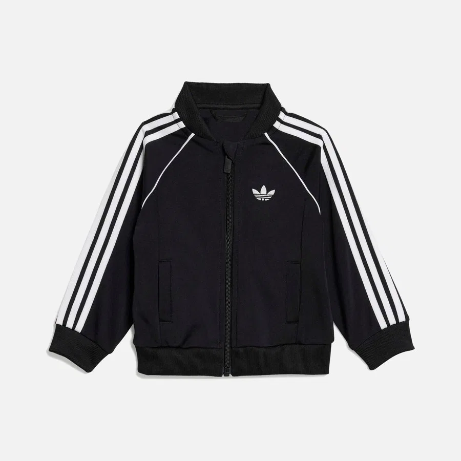 Спортивный костюм из футера с длинным рукавом Sst Track Suit adidas, Черный — фото 2