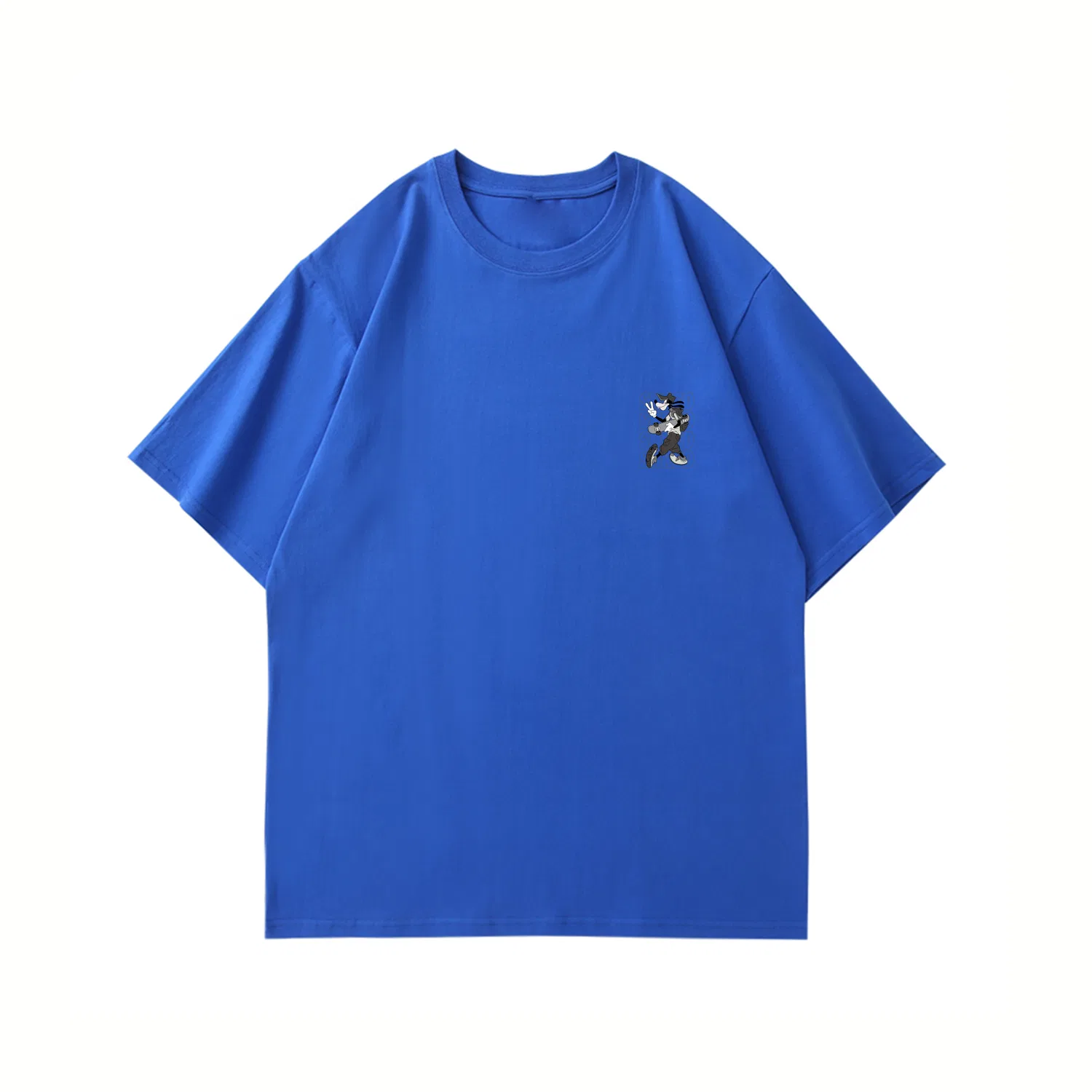 Детская футболка с круглым вырезом Disney Grade School T Shirts Crew Neck, Dodger Blue