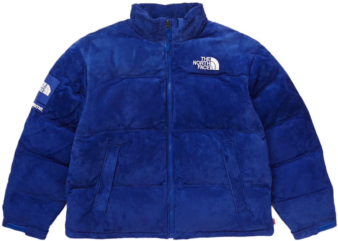 Мужская куртка из замши с принтом Jacket Supreme, Blue