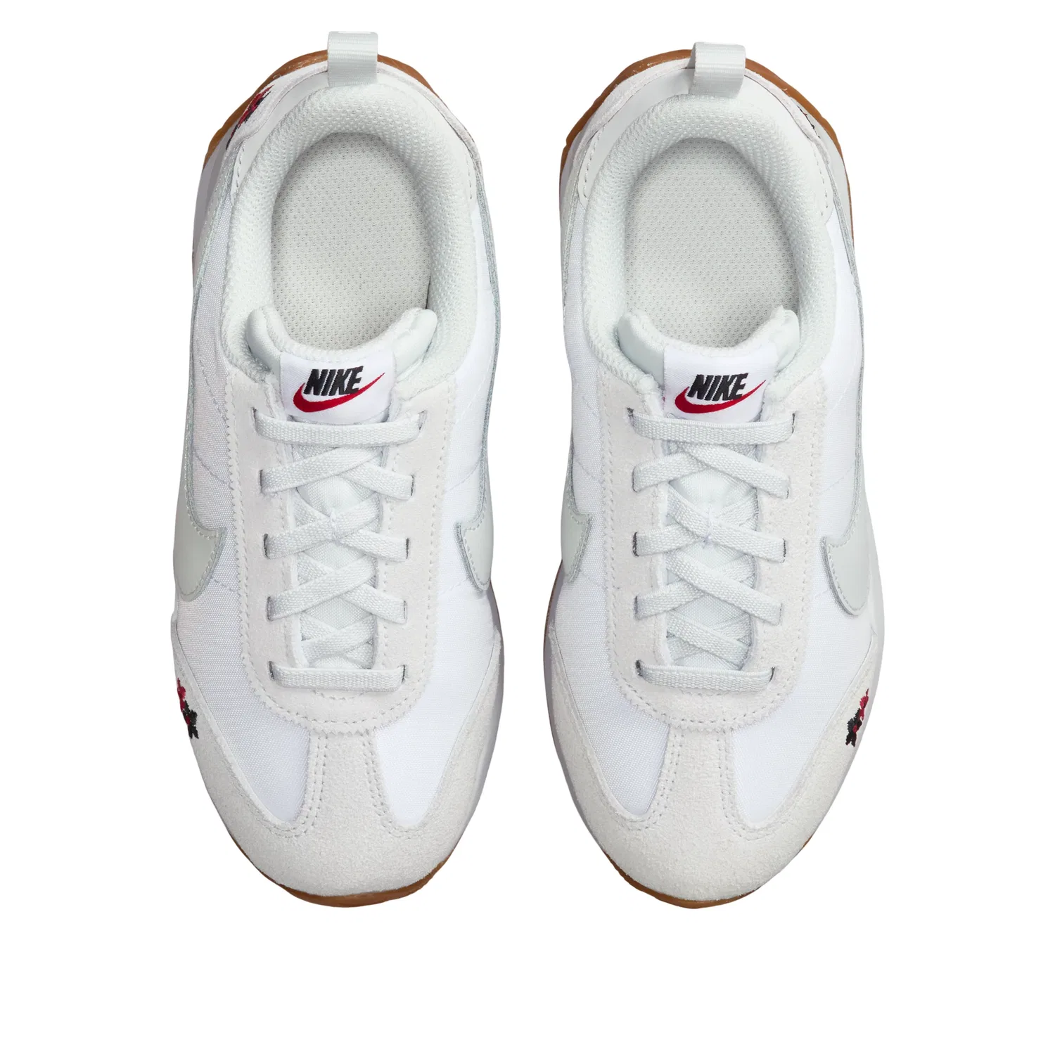 Детские кроссовки с текстильным верхом Pacific 'White Photon Dust' Nike, White/Off White/Tough Red/Photon Dust — фото 3