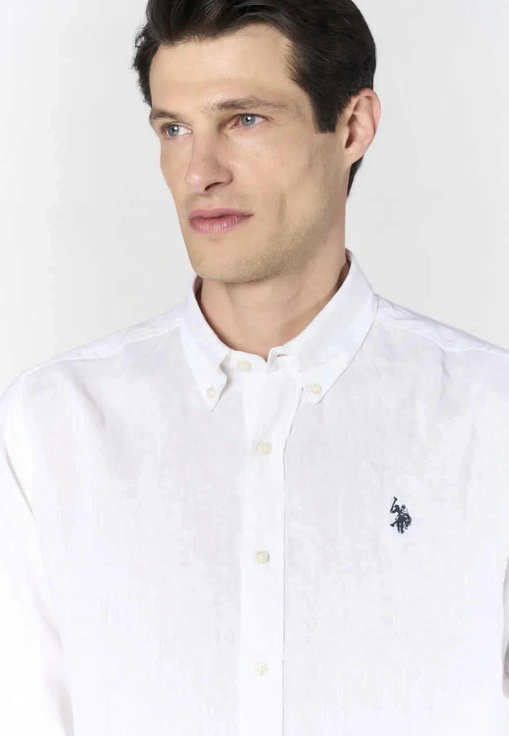 Рубашка U.S. Polo Assn., Bianco — фото 4