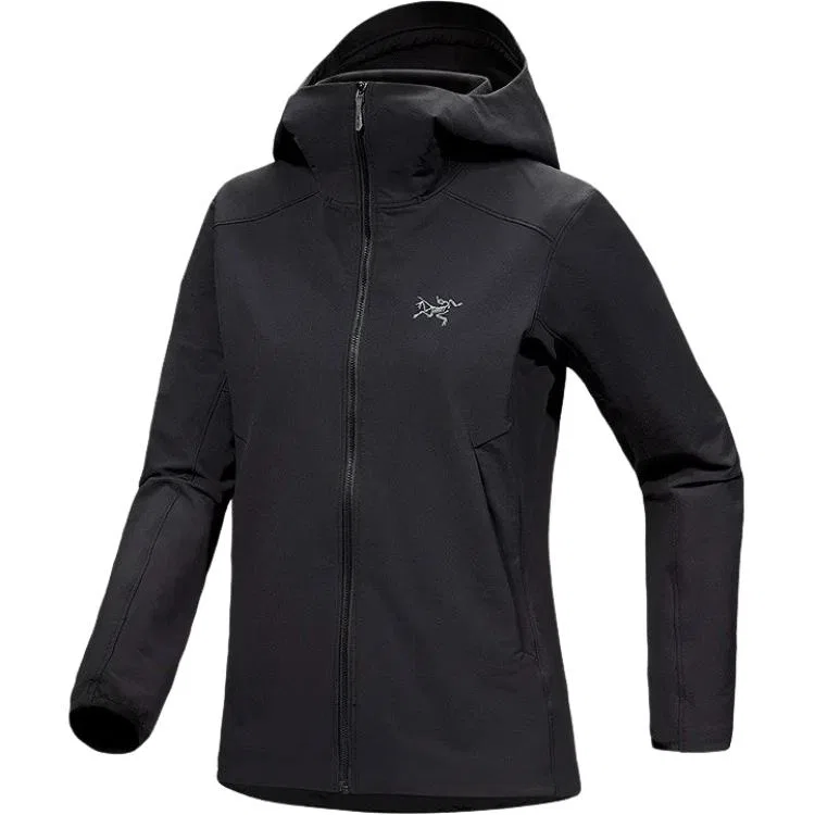 Женская софтшелл-куртка с капюшоном Gamma Arcteryx, Black